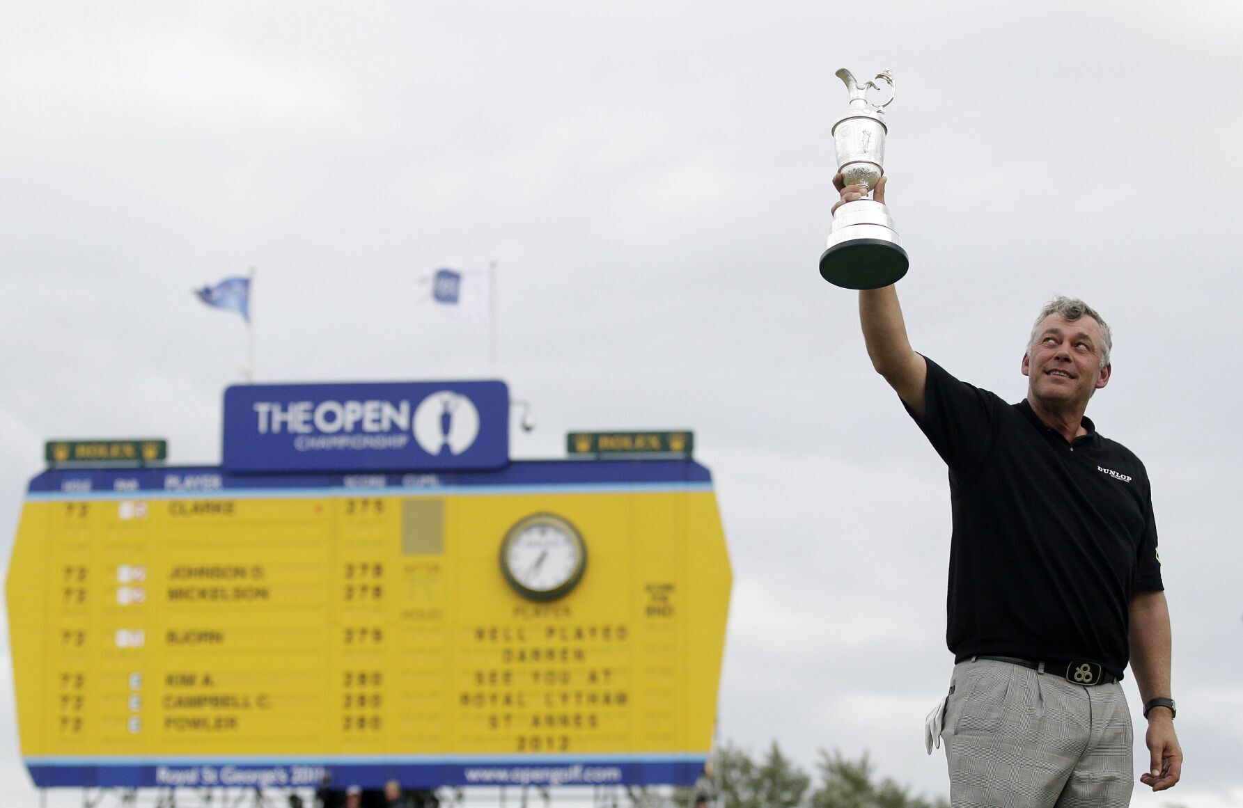 2011: Darren Clarke gives Northern Ireland another major championship